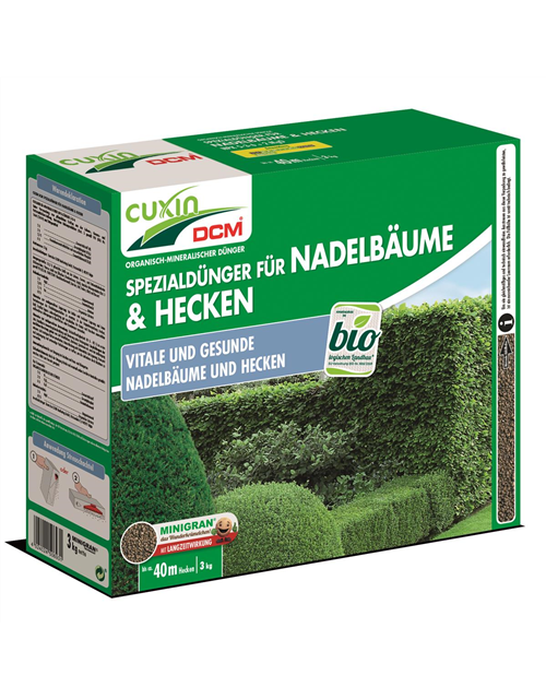 Spezialdünger Nadelbäume und Hecke