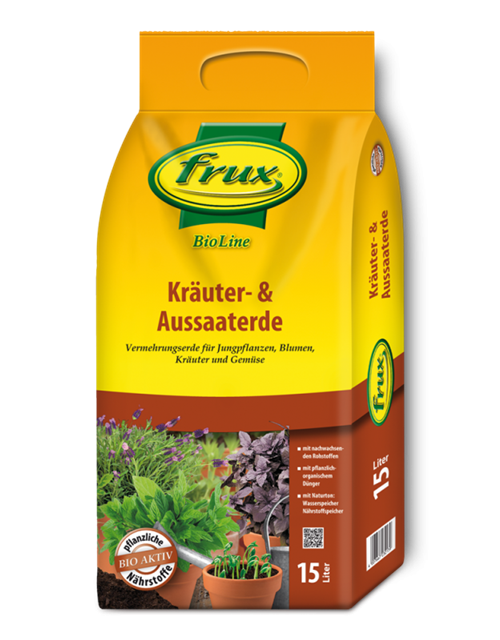 Kräuter- & Aussaaterde Bio frux