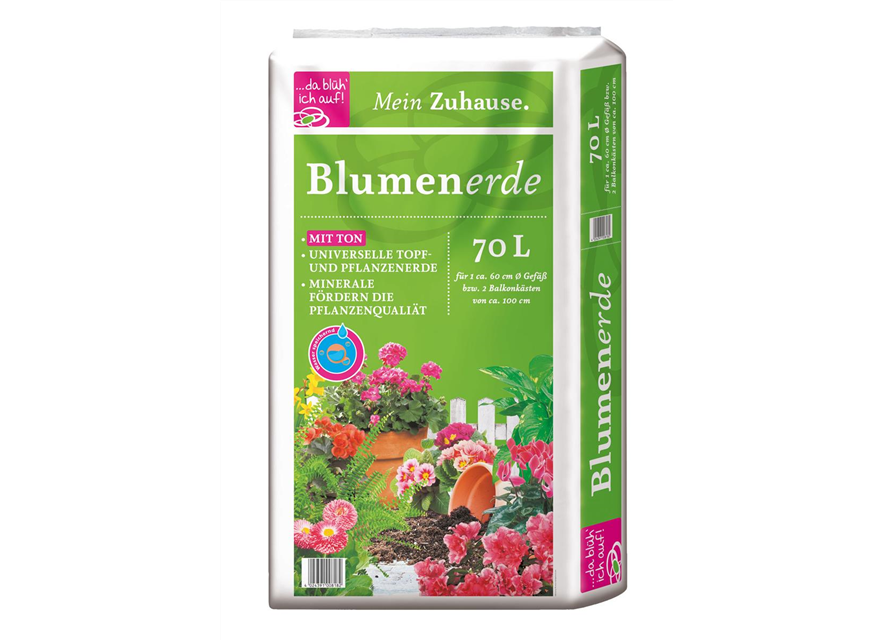 Blumenerde da blüh ich auf