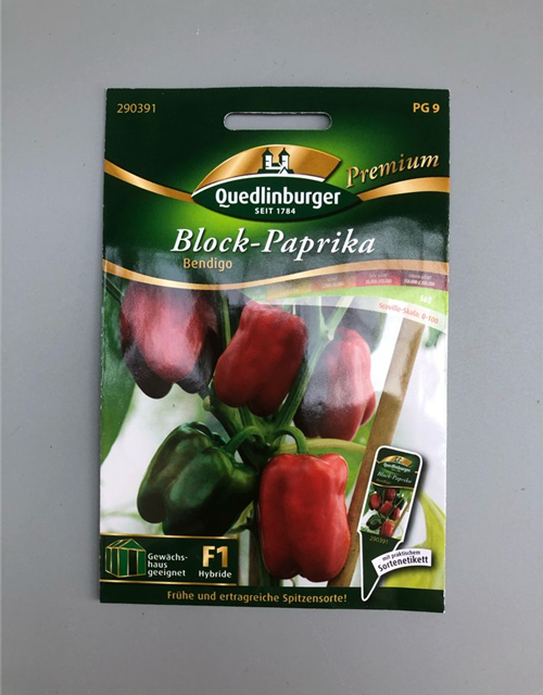 Block-Paprika rot Bendigo