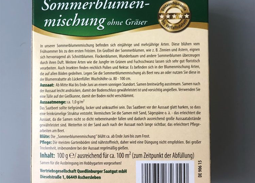 Sommerblumenmischung Augenweide