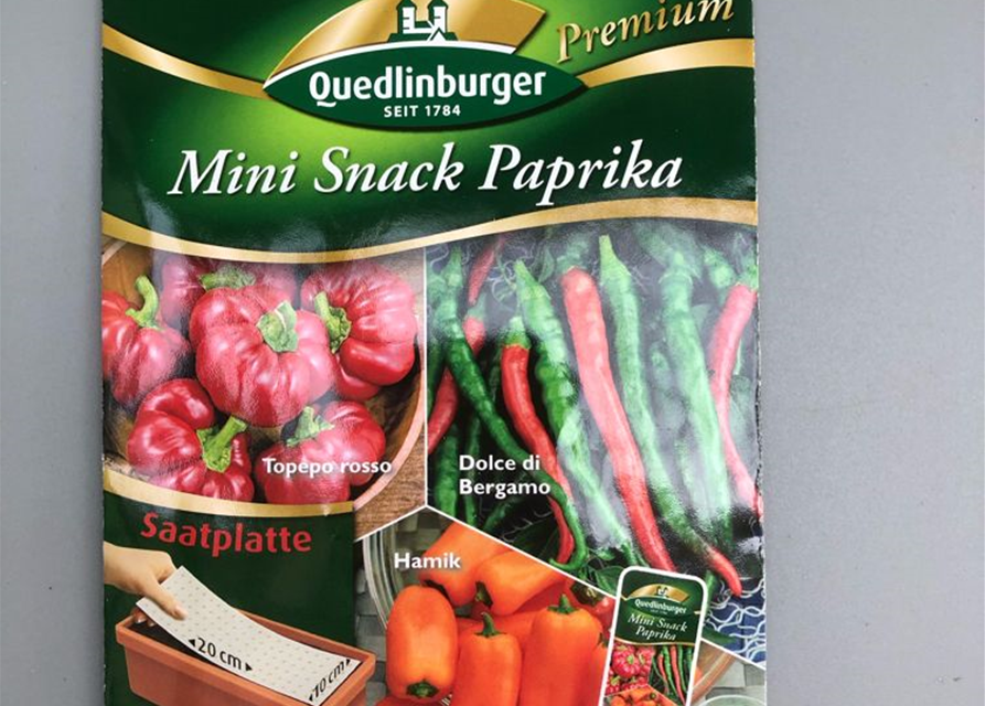 Paprika Mini Snack