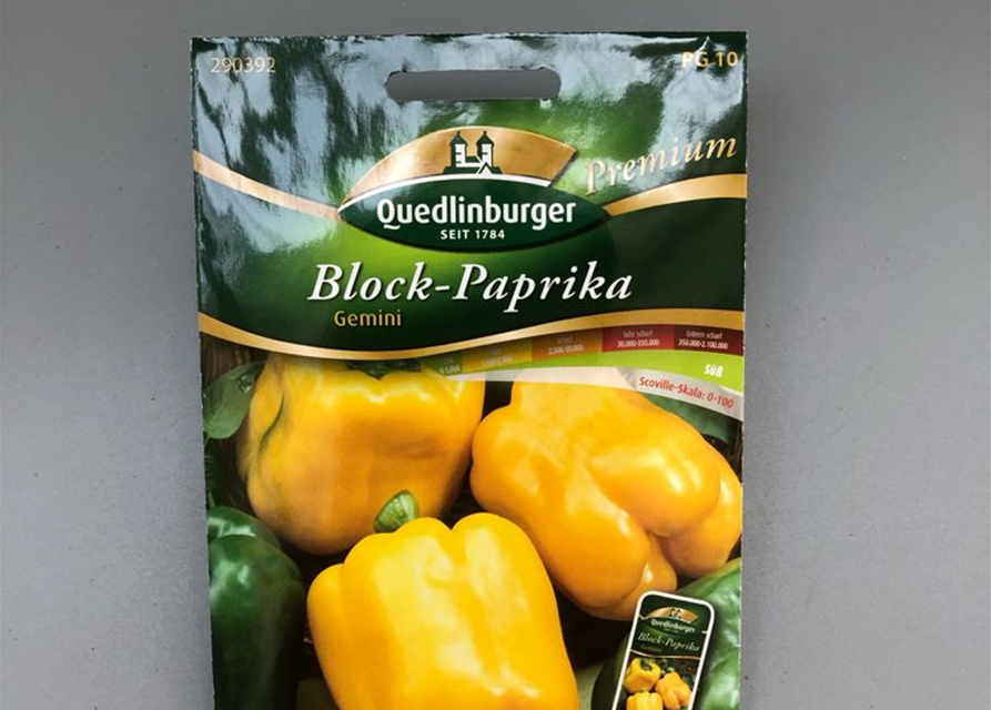 Block-Paprika gelb Gemini