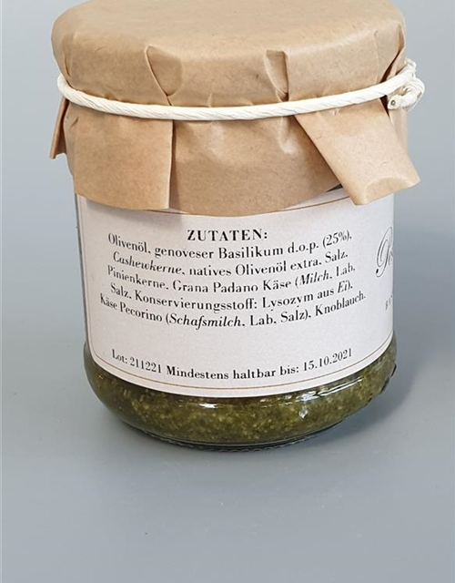 Basilikum Pesto (Pesto Genovese) 180g