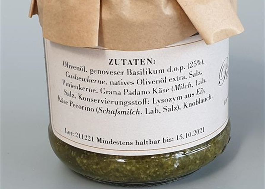 Basilikum Pesto (Pesto Genovese) 180g