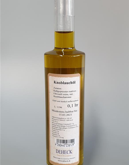 Knoblauchöl 100ml