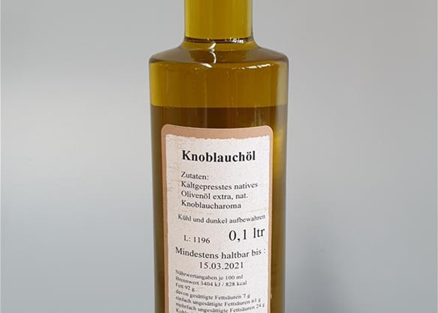 Knoblauchöl 100ml