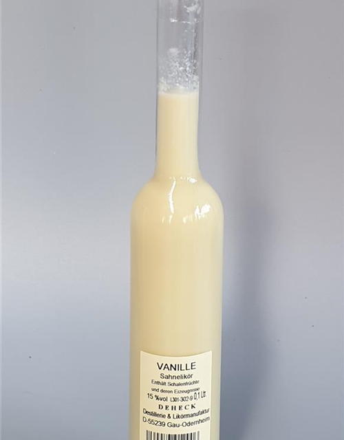 Vanille Sahnelikör 15% 100ml