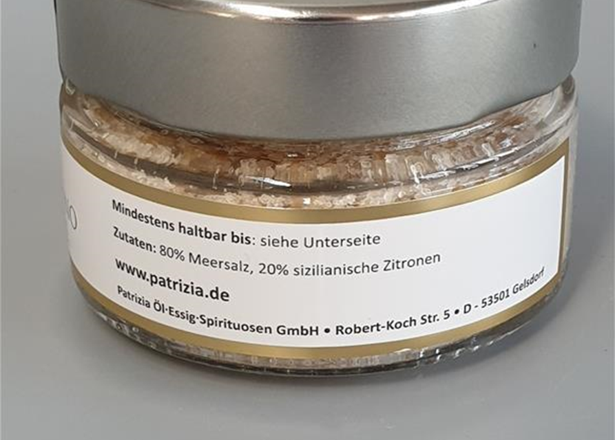 Meersalz Zitrone 100g