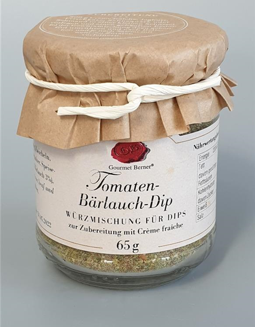 Tomaten Bärlauch Dip 65g im Glas