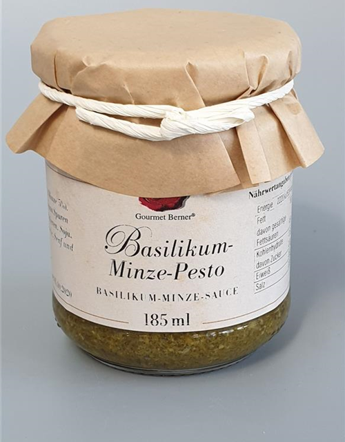 Basilikum Minzpesto in Öl 180g