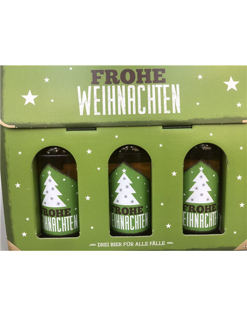 Männerkoffer Frohe Weihnachten