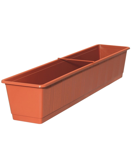 Blumenkasten Standard 80 cm Terracotta