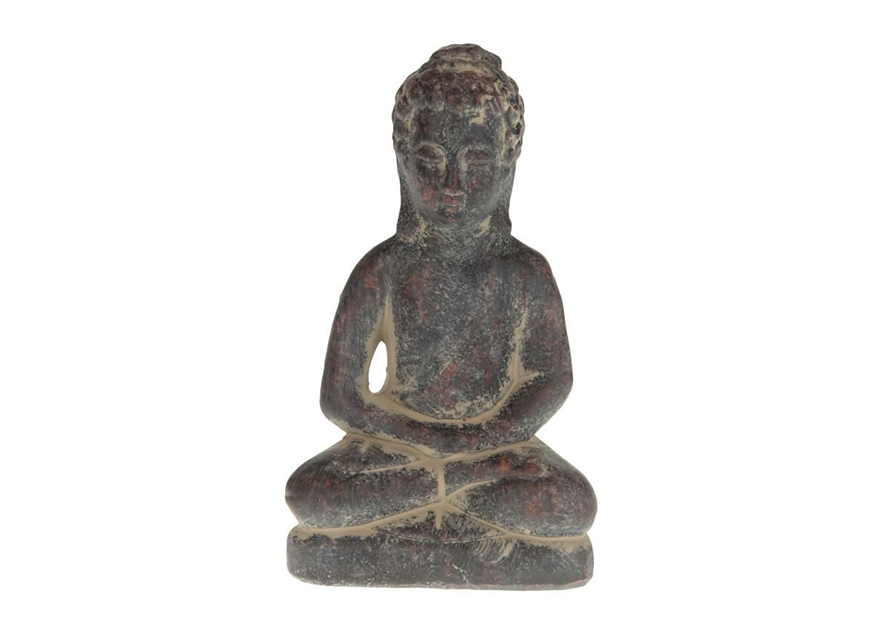 Buddha Figur Terracotta 12 x 9 x 21cm