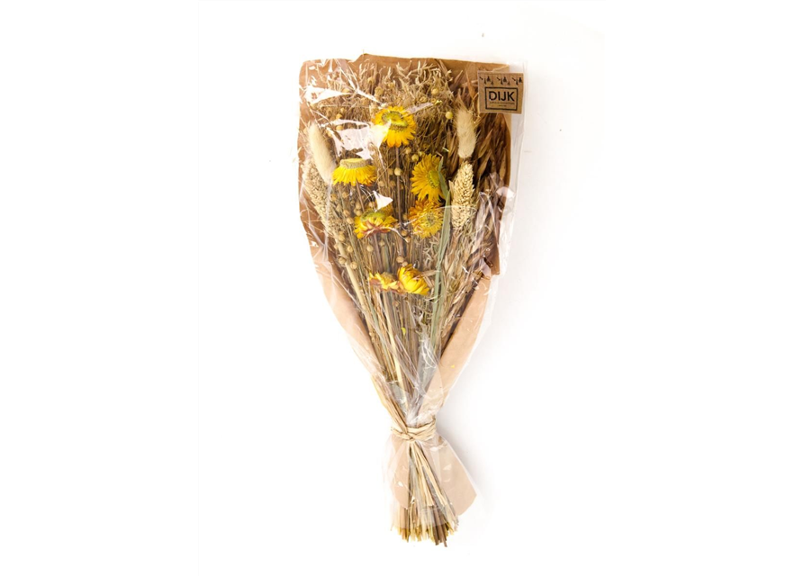 Dried flower bouquet 42-45cm Trockenblumen Yellow