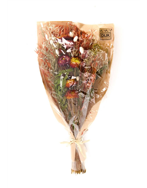 Dried flower bouquet 42-45cm Trockenblumen Orange