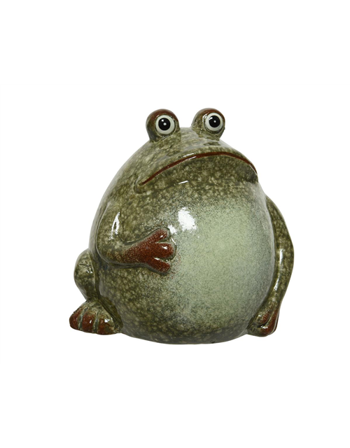 Frosch Figur 10x12xH11cm