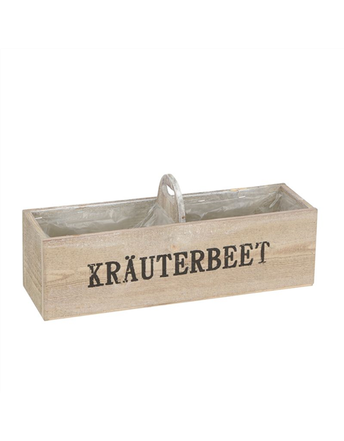 Kasten Kräuterbeet zum Bepflanzen