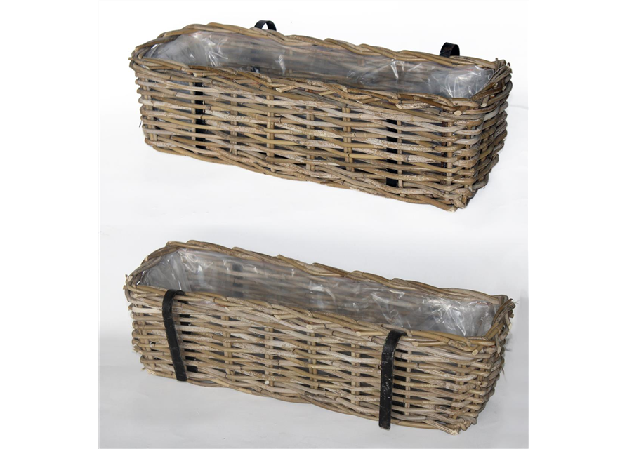 Balkonkorb Rattan 46cm