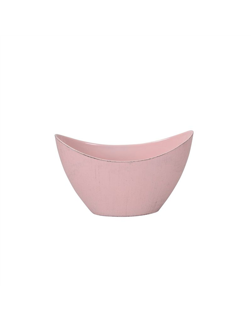 Schale oval rosa 20 x 9 x H11,5cm