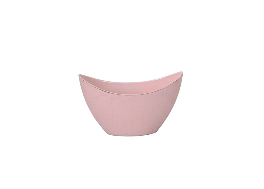 Schale oval rosa 20 x 9 x H11,5cm