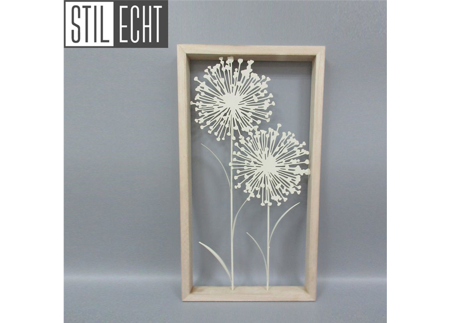 Stilecht Bild 2 Pusteblumen 55 x 30 x 3cm