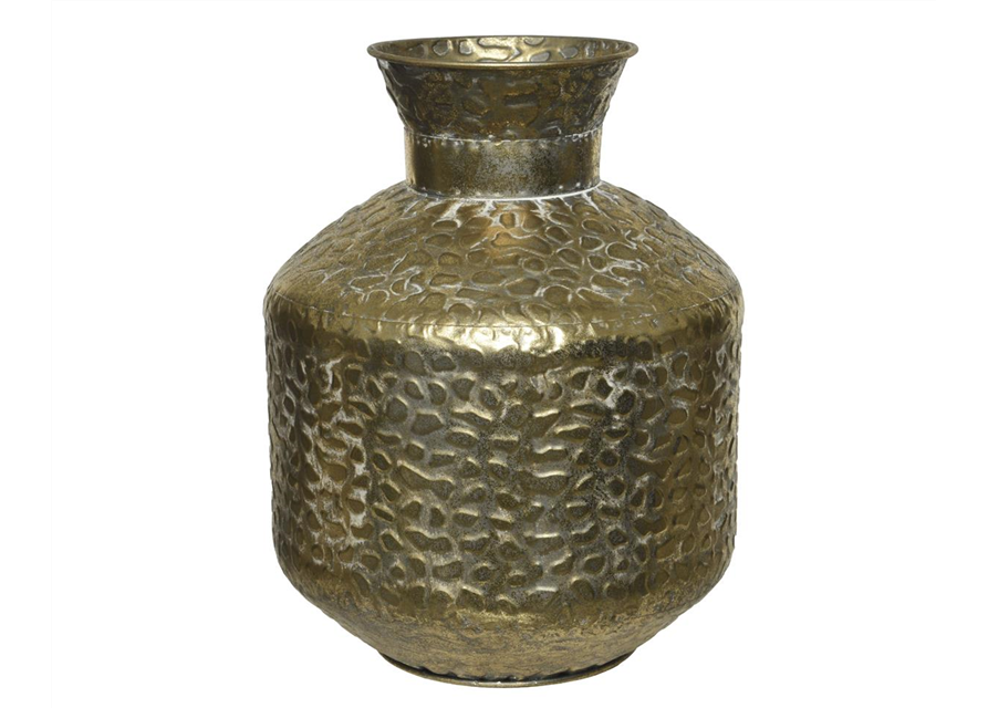 Vase Eisen Antik Gold