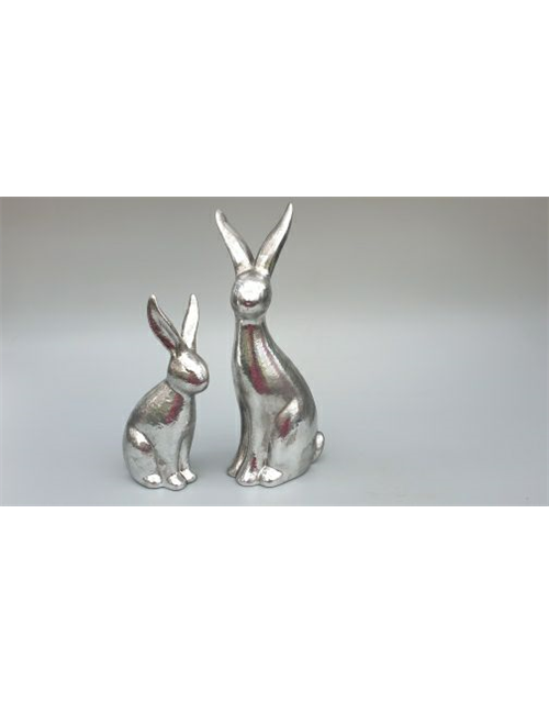 Hase sitzend 9x,65x20cm 9x8x23cm