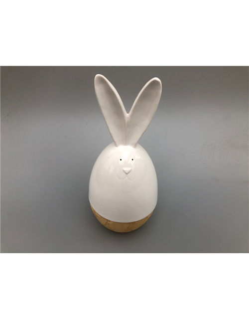 Osterhase 2-farbig D10,2x10,2cm