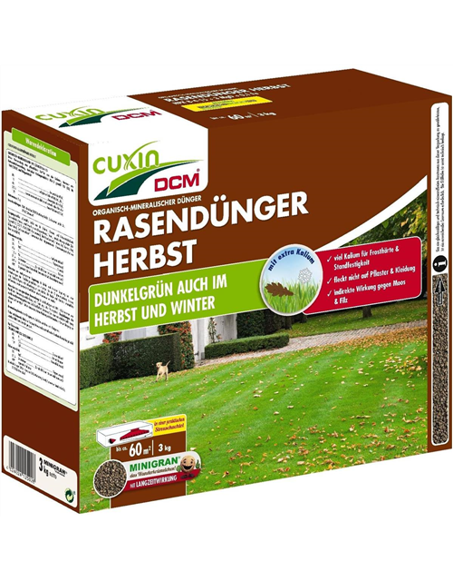 Cuxin Rasendünger Herbst 3 kg