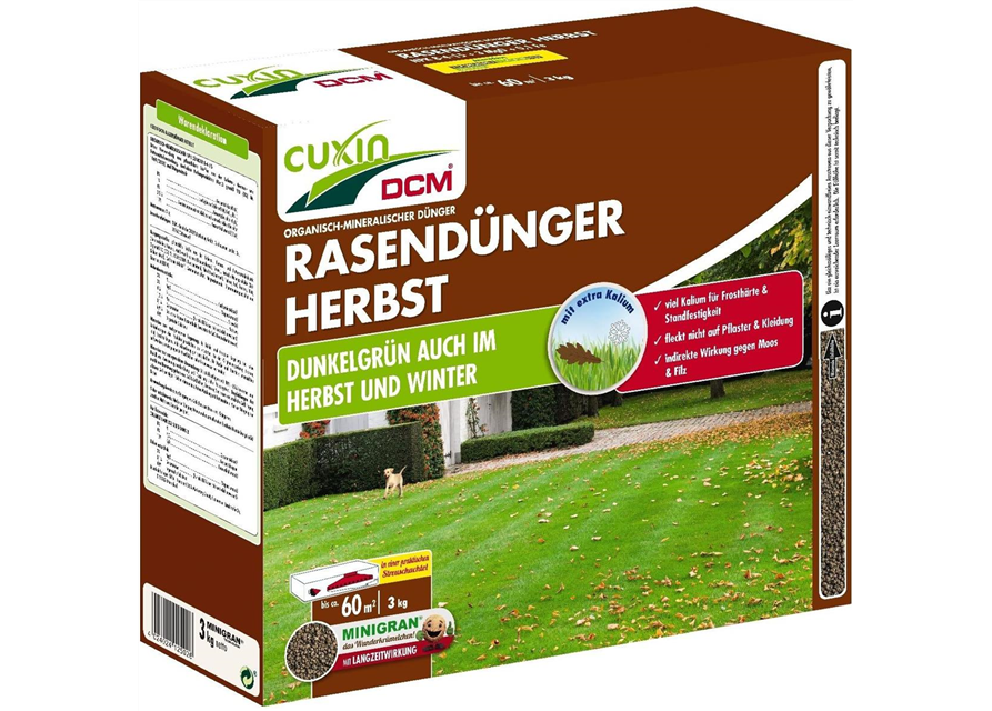 Cuxin Rasendünger Herbst 3 kg