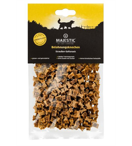 Majestic 150g Knochen Strauß einfarbig