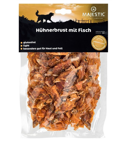 Majestic Hühnerbrust mit Fisch 250g