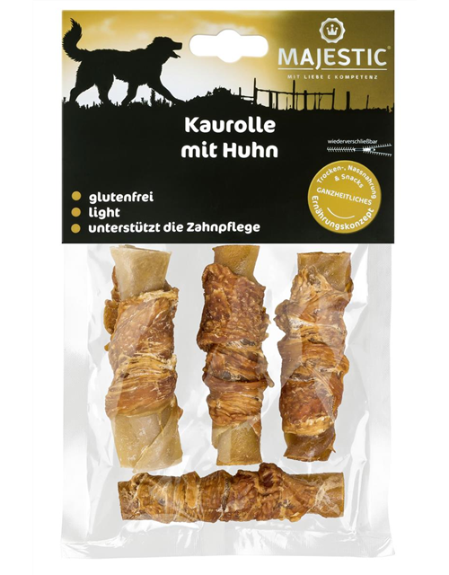 Majestic Kaurolle mit Huhn 90g