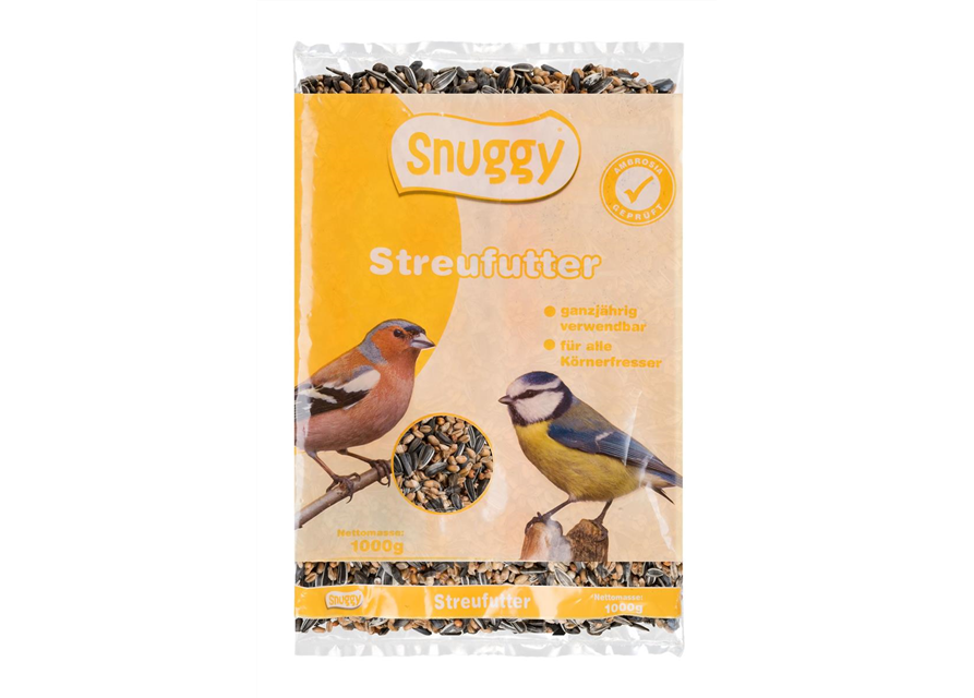 Snuggy Vogelfutter / Streufutter 1kg