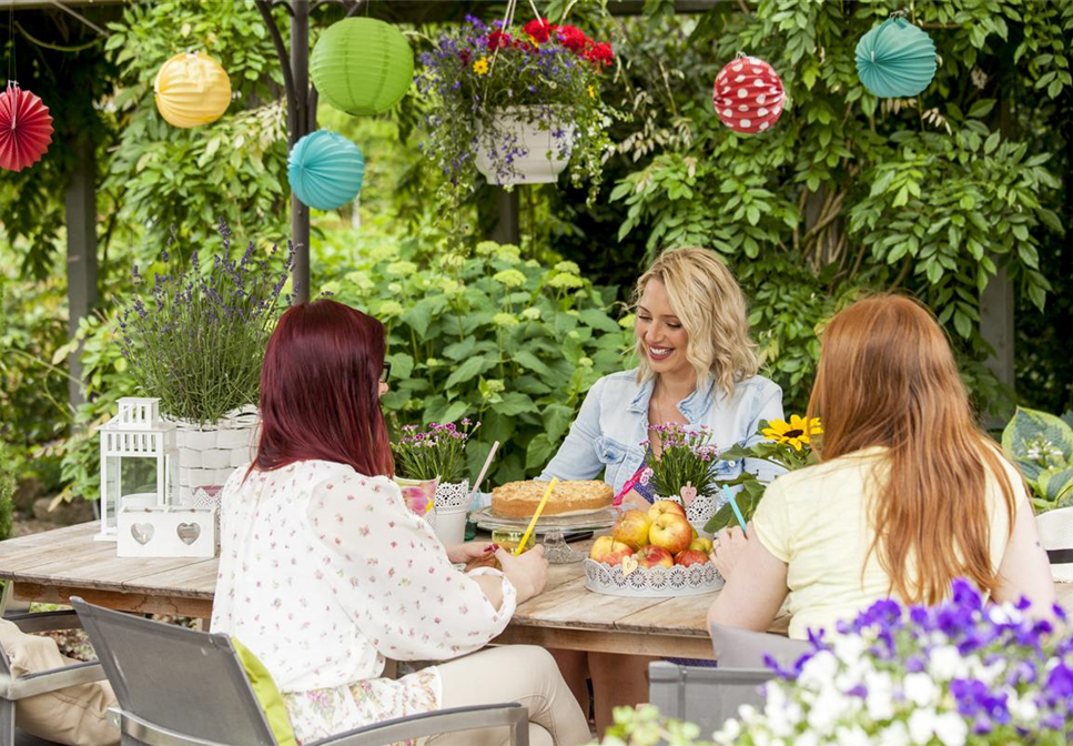 FEIERN IM SOMMERGARTEN!