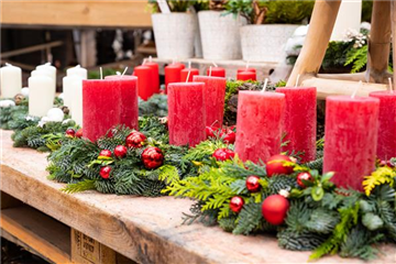 Floristik-Workshop: Adventskranz binden f. Erwachsene